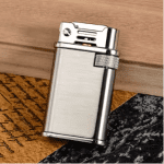 Briquet Essence Shelby - Argent